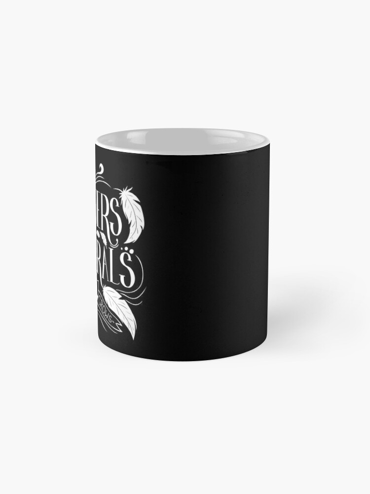 "No Mourners. No Funerals" Typography Coffee Mug - www.lacoo.eu